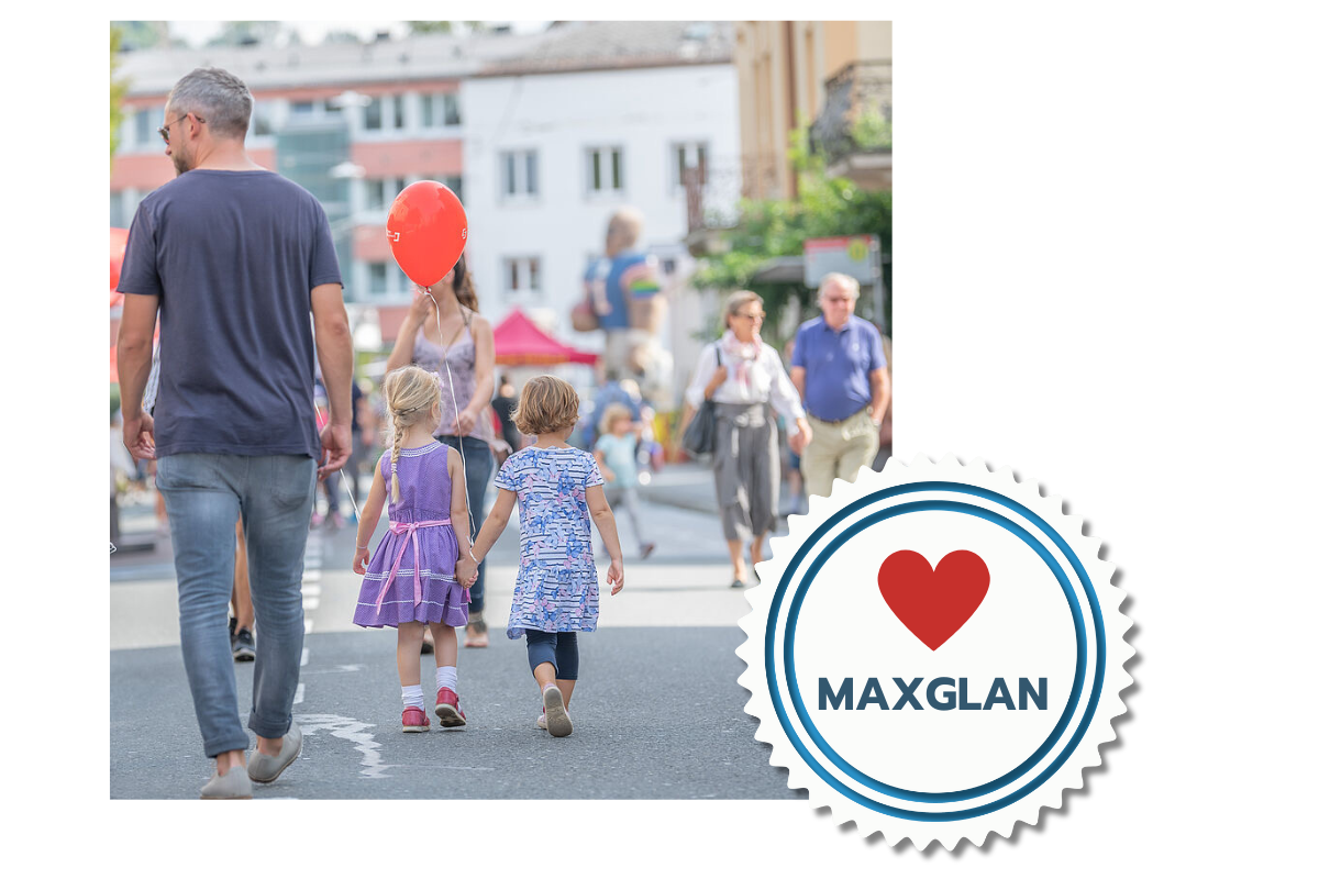 Maxglan Einkaufsstraße in Salzburg