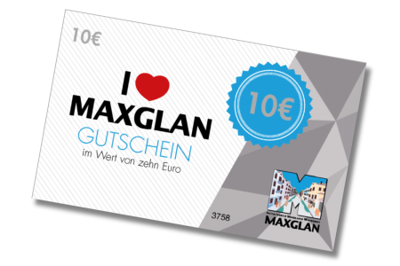 Maxglan Shopping Gutschein verschenken - Salzburg